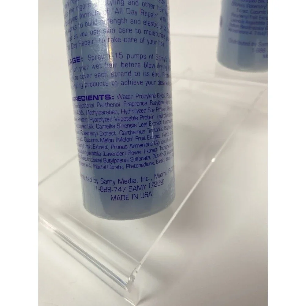 Samy Salon All Day Repair Leave-In Conditioner w Lavender Seeds Spray 4 oz - 2